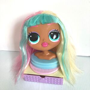 LOL SURPRISE OMG Styling Head Candylicious Doll Head with Drawer 9 x 6 inches